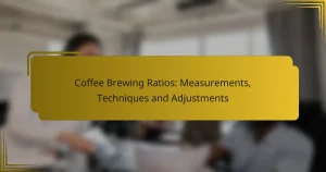 Соотношения для заваривания кофе: измерения, техники и корректировки