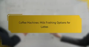 Кофемашины: варианты вспенивания молока для латте